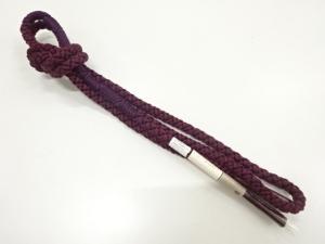 未使用品　正絹　手組帯締め